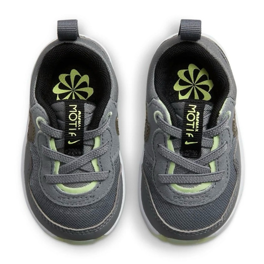 Nike Baby/Walker Gray and Light Green Sneakers